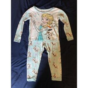 5T Disney girl clothes - 2 piece outfit | Frozen Elsa and Olaf theme